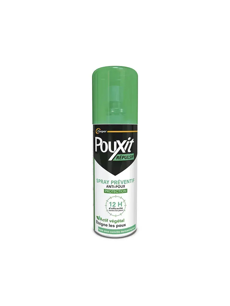 Pouxit éepulsif Spray Préventif Anti-Poux 12h 75 ml